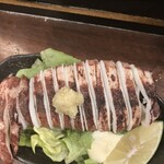 立ち呑み くにし - スルメイカの塩焼き