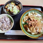 三嶋屋 - 料理写真:きしめんランチ￥960。コスパいい！