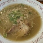 名物元祖長浜ラーメン 長浜屋台 - ラーメン