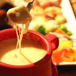 ストーリア - 大好評♪選べるチーズフォンデュ★はお好みのチーズを選んで味わいを楽しめる大人のチーズフォンデュです♪