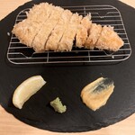 とんかつ そら - 香り豚とんかつプレートさんでーす。①