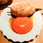 永来権 - つくね　オプションでたまご