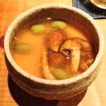 永来権 - 原木なめこの茶碗蒸し