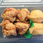 maman - 唐揚げいなりセット(税込)600円 (2025.10.09)