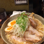 鶏白湯専門 らーめん我羅奢 - 濃厚味噌ラーメン 大盛り 850円