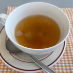 桃花水 - ★本日のランチ（若鶏のポアレオニオンガーリック・1100円税込）デザート（レディースDAYサービス）★