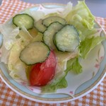 桃花水 - ★本日のランチ（若鶏のポアレオニオンガーリック・1100円税込）デザート（レディースDAYサービス）★