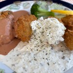 桃花水 - ★カキフライスープライスセット・1750円税込）★