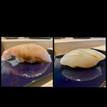 鮨 今尽 - 三重の鰆✨
      岩手のスミイカ✨