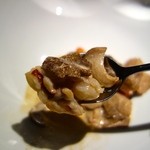 エクアトゥール - ［３回目］オマール海老のポアレ、ベルベレソース、佐渡無花果・アップ