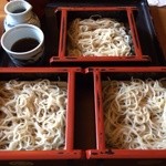 蕎麦處家福 - 名物もりそば 3枚