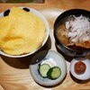 喰呑をかし - 大山鶏のシン・チキンラーメン＆こだわりオムおかか御飯のシン・親子セット（御飯大盛り）+南高梅
