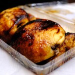 茶々 - 料理写真:焼きまんじゅうとあん入り焼きまんじゅう