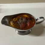 かれーの店 うどん  - きのこの叫びチーズ入り、ご飯大盛り、焼トマト