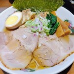 旭乃陣 - W豚そば 並