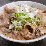 南天 - 料理写真:肉そば＠税込550円