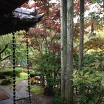 山荘無量塔 - 部屋の廊下からの風景