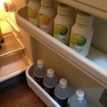 山荘無量塔 - 上の段のジュースをいただきました