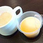 オーリオ - ドリンクバーとスイーツ込の価格です。