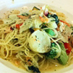 オーリオ - 野菜とサクラエビのペペロンチーノ
