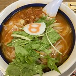 8番らーめん - 小さな野菜トマトラーメン
