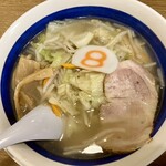 8番らーめん - 小さな野菜ラーメン（塩）