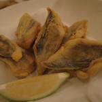 オステリア オージオ ソット - 【再訪２】太刀魚のフリット