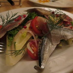 オステリア オージオ ソット - 【再訪２】秋刀魚のマリネ