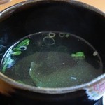 お食事処 大宝 - わかめスープ
