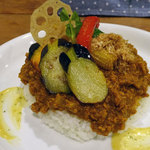 アプランティ - 限定和風キーマカレー930円