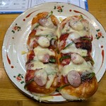 くしや - ピザ焼きまんじゅう