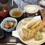 信州そば処　きりさと - 天ぷら定食