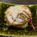明石鮓 - 毛蟹です、コースで使ったりします！！