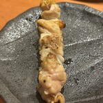 とり皮屋　勝軍 - 鶏もも！