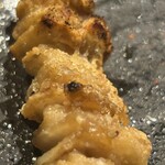 とり皮屋　勝軍 - 先っちょ食べた…元祖とり皮です^^;