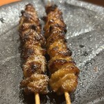 とり皮屋　勝軍 - 追加の勝軍とり皮…2本！