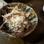 旬菜処 びいどろ - 生節のクリームチーズ和え