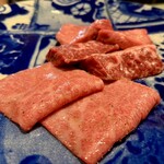 焼肉牛印 京橋エドグラン店 - 塩盛り3種