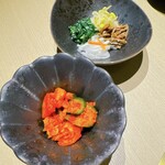 焼肉 神楽 - キムチとナムル