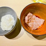 焼肉 神楽 - 焼きしゃぶと白飯