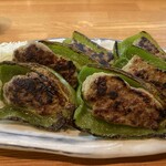 やきとり笑栄 - ピーマン焼きです☆　2025-1008訪問