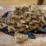 やきとり笑栄 - 皮焼ダブルです☆　2025-1008訪問