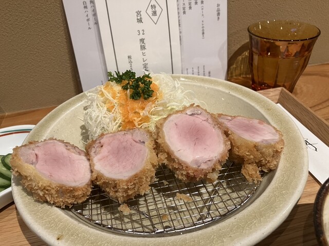 とんかつ牡丹 本町分店 - 勾当台公園（とんかつ）