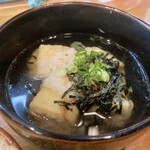 やきとり笑栄 - 揚げ出し豆腐です☆　2025-1008訪問