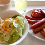 ホテルアベスト - 一泊目の朝ご飯。