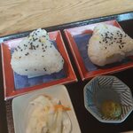 そば家 90 - くりごはんおにぎり
