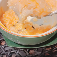 囲炉裏料理 うな革 和なり - トリュフ入りTKG