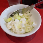 ラーメン二郎 - 白ネギ