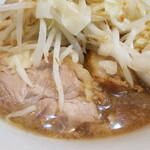 ラーメン二郎 - この日の豚