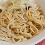 ラーメン二郎 - 麺